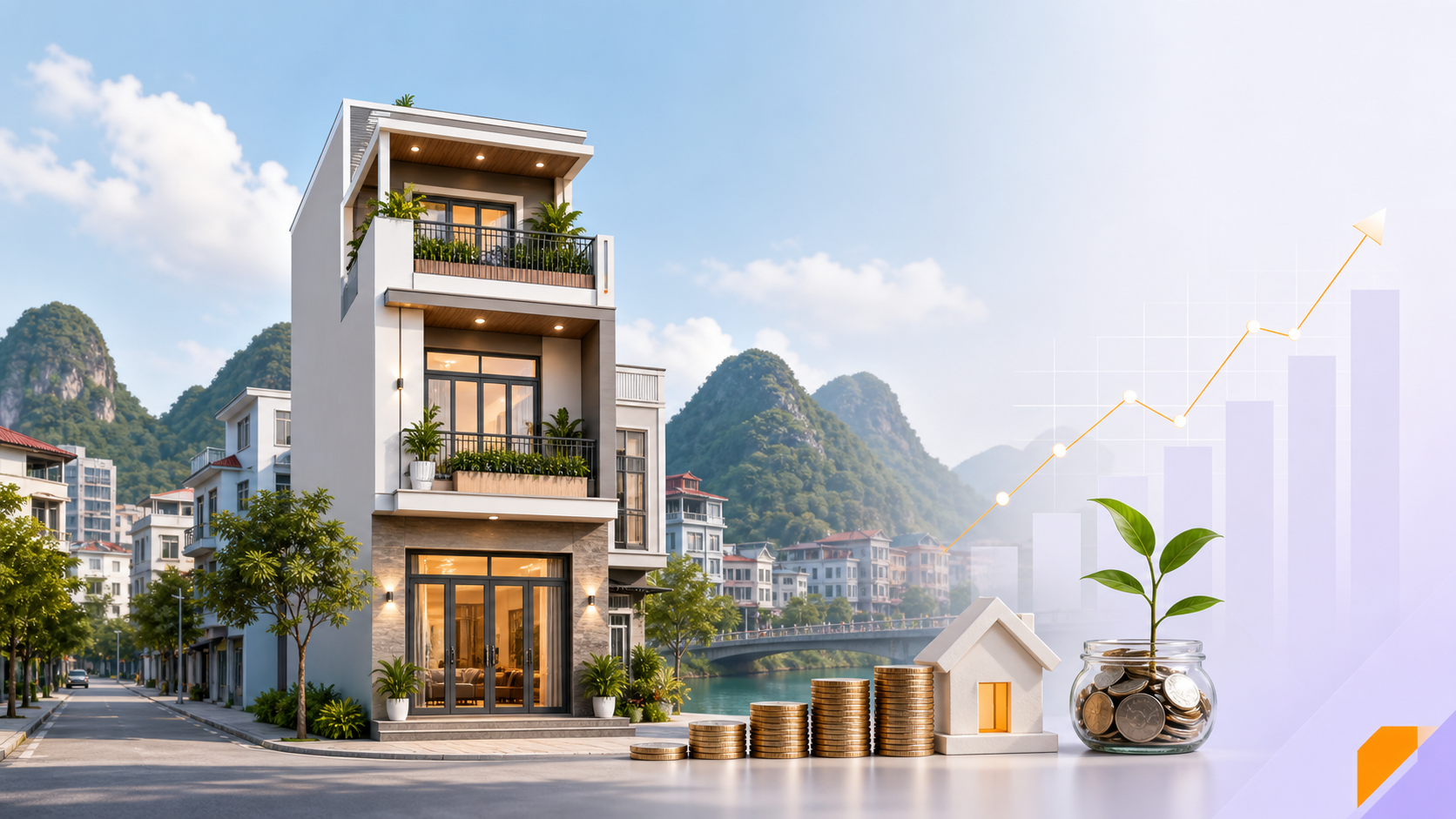 Nhà nguyên căn tại thành phố Cao Bằng